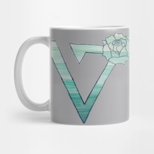 Teal Ombre Seventeen Mug